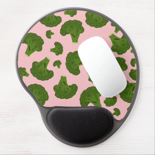 Broccoli Pattern Gel Mouse Pad