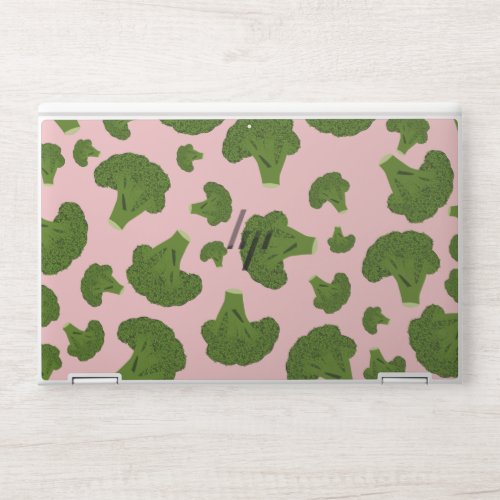 Broccoli Pattern HP Laptop Skin