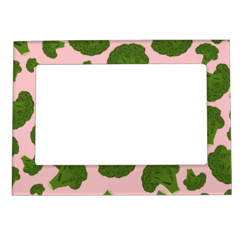 Broccoli Pattern Magnetic Frame