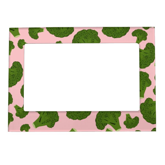 Broccoli Pattern Magnetic Frame (Front)