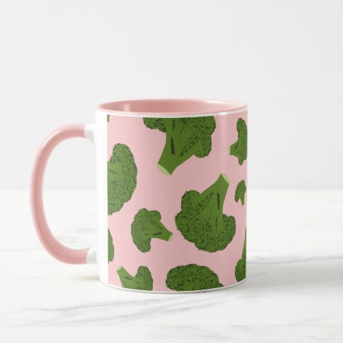 Broccoli Pattern Mug