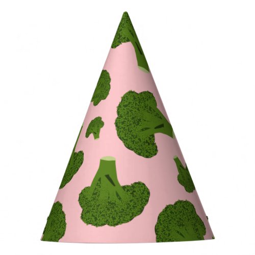 Broccoli Pattern Party Hat