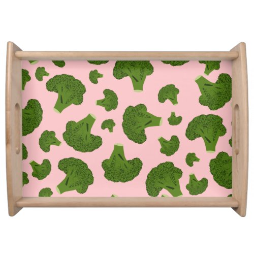 Broccoli Pattern Serving Tray