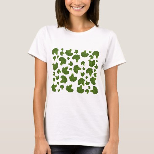 Broccoli Pattern T_Shirt