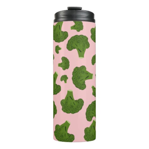 Broccoli Pattern Thermal Tumbler