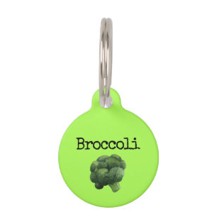 Broccoli Pet ID Tag