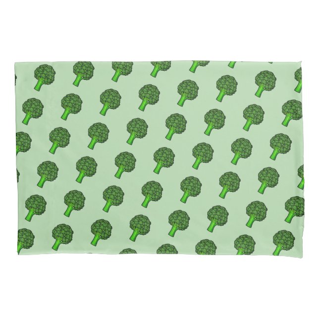 Broccoli Pillow Case (Front)