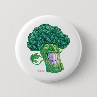 broccoli pinback button