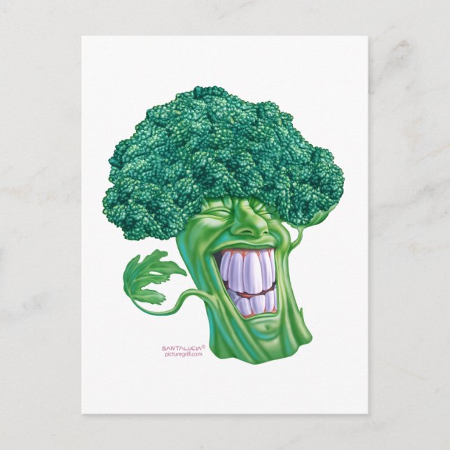 broccoli postcard (Front)