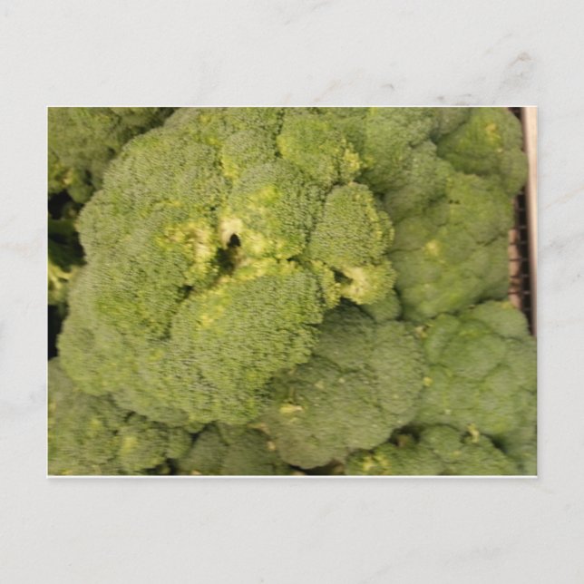 Broccoli Postcard (Front)