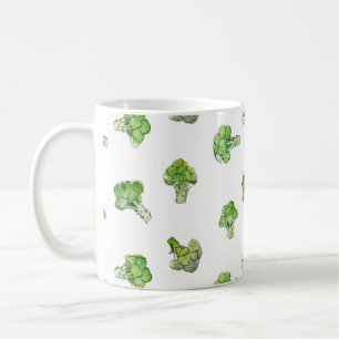 Broccoli – Scattered - Open Coffee Mug
