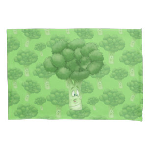 broccoli silly pillowcase