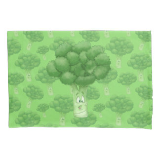 broccoli silly pillowcase