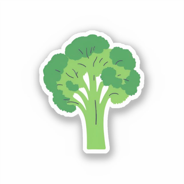 Broccoli Sticker (Front)