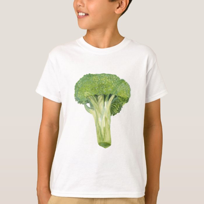 broccoli t shirt with giraffes