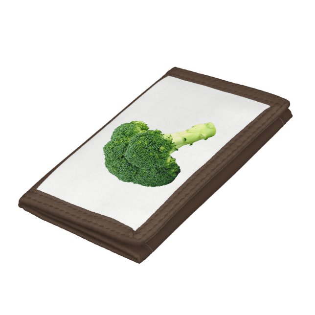 Broccoli Tri-fold Wallet (Bottom)