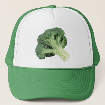 Broccoli Trucker Hat by AbstractCreature at Zazzle