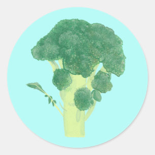 Broccoli Vegetable Food Stickers