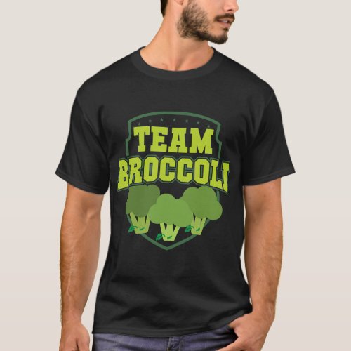 Broccoli Vegetables Funny Team Broccoli T_Shirt