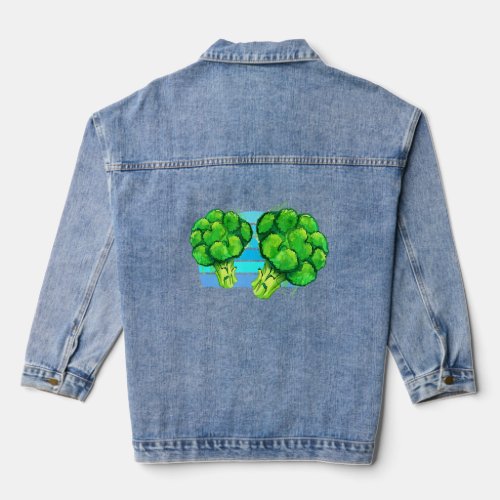 Broccoli Vintage Sunset _ Broccoli  Denim Jacket