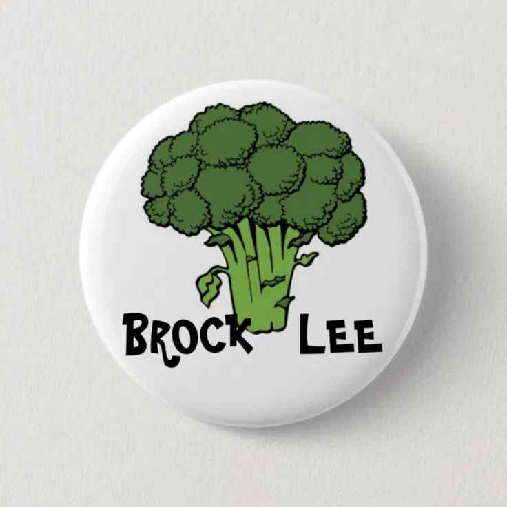 BROCK LEE pin | Zazzle