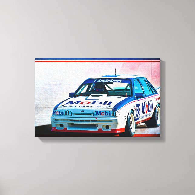 Brock VL Group A Commodore Wrapped Canvas Print (Front)