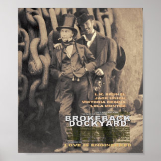 BROCKBACK DOCKYARD POSTER