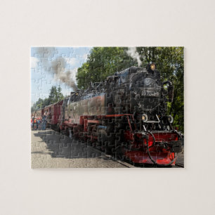 Brockenbahn Brocken Railway photo Jigsaw Puzzle