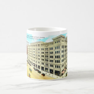 Brockman Building, Los Angeles 1916 Vintage Coffee Mug