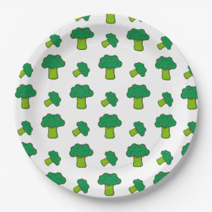 Brócolis Paper Plates
