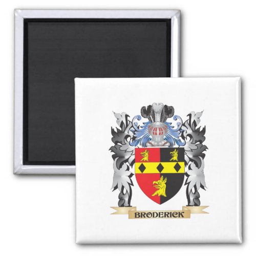 Broderick Coat of Arms _ Family Crest Magnet