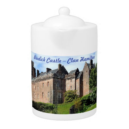Brodick Castle  Clan Hamilton Teapot