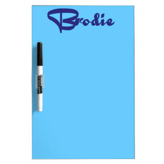 Brodie Blue Dry Erase Board