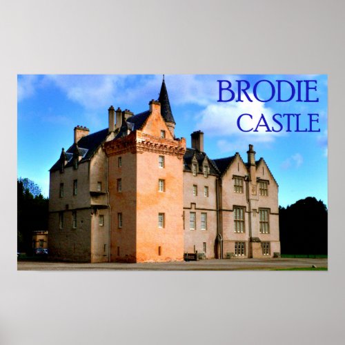 brodie castle poster