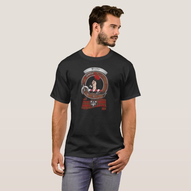 Brodie Clan Badge Adult T-Shirt (Front Full)