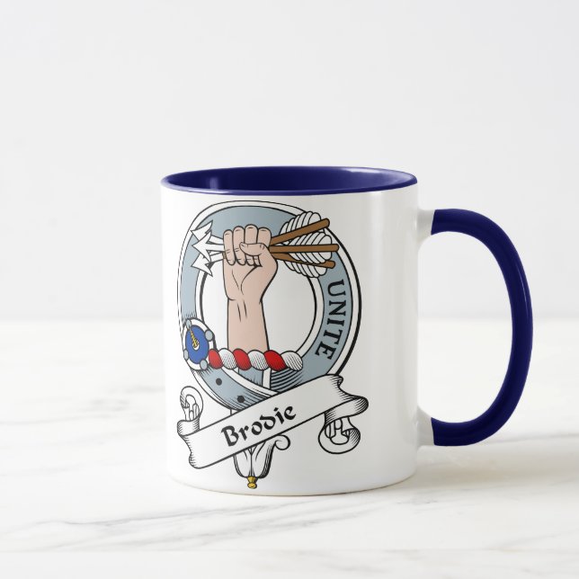 Brodie Clan Badge Mug (Right)