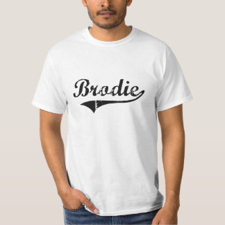 Brodie Classic Style Name T-Shirt