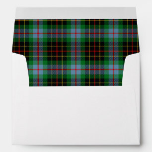 Brodie Hunting Tartan Wedding Envelopes