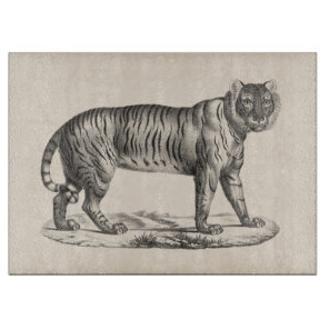 Brodtmann Tiger Sketch Cutting Board