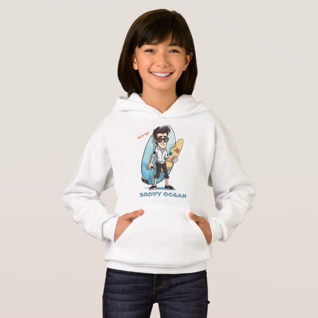 Brody Ocean Wavecrest Hoodie (Front Full)