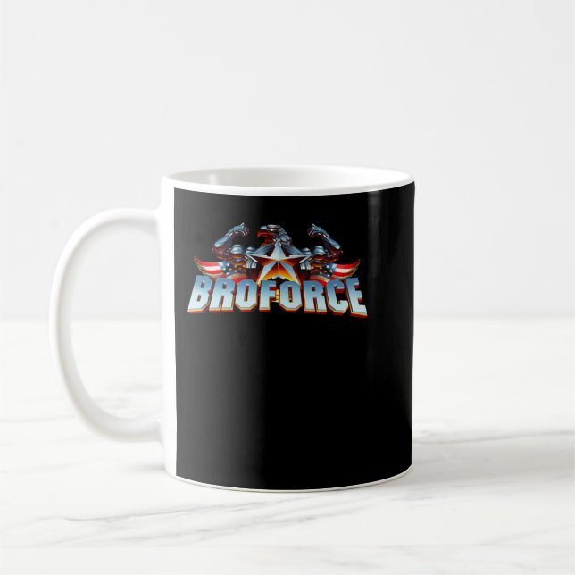 BROFORCE Classic TShirt1411 Essential T Shirt Coffee Mug (Left)