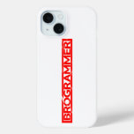 Brogrammer Stamp iPhone 15 Case