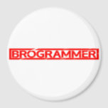 Brogrammer Stamp Magnet