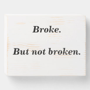 broke money quotes