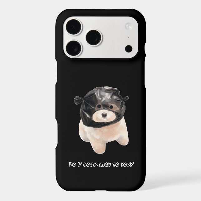 Broke Puppy iPhone Case (Back)