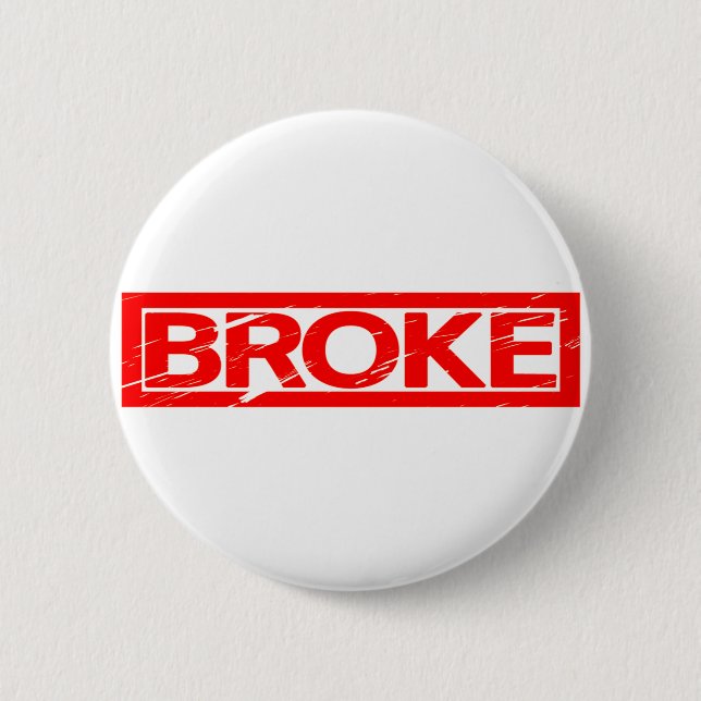 Broke Stamp Button (Front)