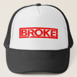 Broke Stamp Trucker Hat