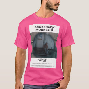 Brokeback Mountain Movie Poster Aesthetic Minimal T-Shirt