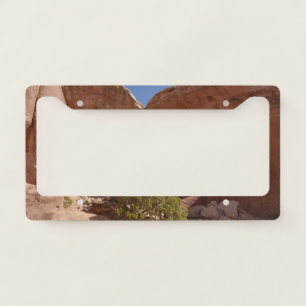 Broken Arch at Arches National Park License Plate Frame