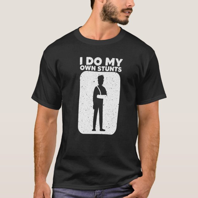 Broken Arm For Men Women Kids Broken Arm Wrist T-Shirt (Front)